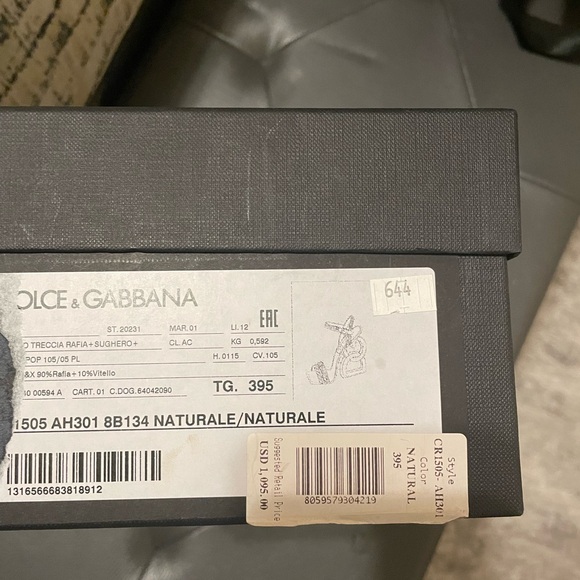 Dolce and Gabbana (Women's Ankle Strap High Heel Sandals) - Picture 6 of 7